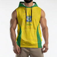Custom Brasil Concept Parrot Football Sleeveless Hoodie Macaw Bird Floral Tribal Edition 2026