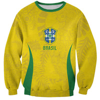 Custom Brasil Concept Parrot Football Sweatshirt Macaw Bird Floral Tribal Edition 2026