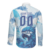 Custom Brasil Concept Parrot Football Long Sleeve Button Shirt Special Edition 2026