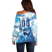 Custom Brasil Concept Parrot Football Off Shoulder Sweater Special Edition 2026