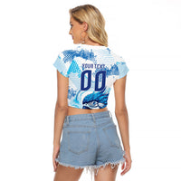 Custom Brasil Concept Parrot Football Raglan Cropped T Shirt Special Edition 2026