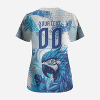 Custom Brasil Concept Parrot Football Scrub Top Special Edition 2026