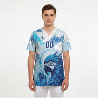 Custom Brasil Concept Parrot Football Scrub Top Special Edition 2026