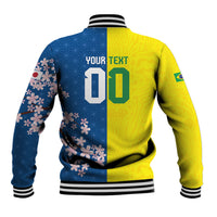 Custom Brazil Japan Football Baseball Jacket Cultural Fusion Heritage