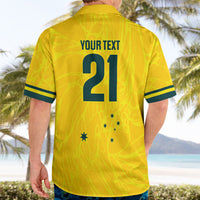 World Cricket Custom Australia Hawaiian Shirt Aussie! Aussie! Oi! Oi! Oi!
