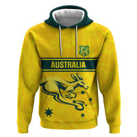 World Cricket Custom Australia Zip Hoodie Aussie! Aussie! Oi! Oi! Oi!