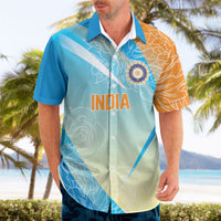 World Cricket Custom India Hawaiian Shirt Ashoka Chakra Jeetega Bhai Jeetega India Jeetega!
