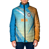 World Cricket Custom India Padded Jacket Ashoka Chakra Jeetega Bhai Jeetega India Jeetega!