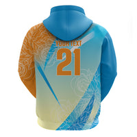 World Cricket Custom India Zip Hoodie Ashoka Chakra Jeetega Bhai Jeetega India Jeetega!