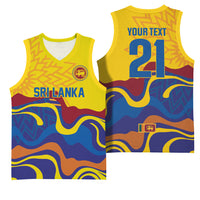 World Cricket Custom Sri Lanka Basketball Jersey Lion with Sword Api Dinamu!