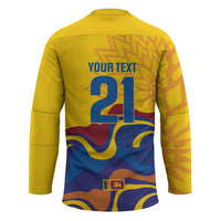 World Cricket Custom Sri Lanka Hockey Jersey Lion with Sword Api Dinamu!