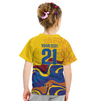 World Cricket Custom Sri Lanka Kid T Shirt Lion with Sword Api Dinamu!