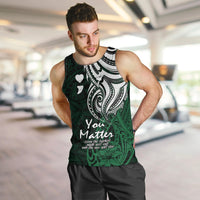 your-matter-suicide-prevention-men-tank-top-green-polynesian-tribal