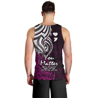 your-matter-suicide-prevention-men-tank-top-pink-polynesian-tribal