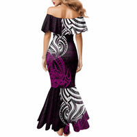 Your Matter Suicide Prevention Mermaid Dress Pink Polynesian Tribal - Wonder Print Shop