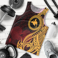 papua-new-guinea-island-men-tank-top-bird-of-paradise-with-gold-polynesian-tribal