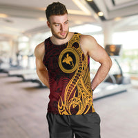 papua-new-guinea-island-men-tank-top-bird-of-paradise-with-gold-polynesian-tribal