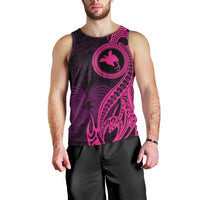 papua-new-guinea-island-men-tank-top-bird-of-paradise-with-pink-polynesian-tribal