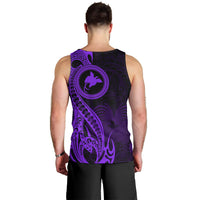 papua-new-guinea-island-men-tank-top-bird-of-paradise-with-purple-polynesian-tribal