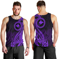 papua-new-guinea-island-men-tank-top-bird-of-paradise-with-purple-polynesian-tribal