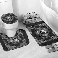 Personalized Caernarfonshire Sir Gaernarfon Bathroom Set Black Castle Tower Celtic-inspired - Wonder Print Shop
