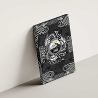 Personalized Caernarfonshire Sir Gaernarfon Canvas Wall Art Black Castle Tower Celtic-inspired - Wonder Print Shop