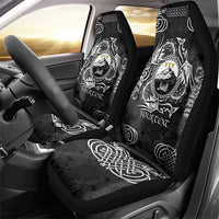 Personalized Caernarfonshire Sir Gaernarfon Car Seat Cover Black Castle Tower Celtic-inspired - Wonder Print Shop