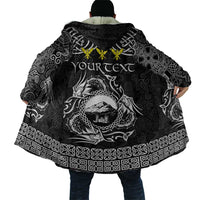 Personalized Caernarfonshire Sir Gaernarfon Cloak Black Castle Tower Celtic-inspired - Wonder Print Shop