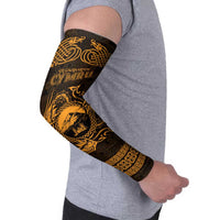 Personalized Caernarfonshire Sir Gaernarfon Arm Sleeves Gold Castle Tower Celtic-inspired - Wonder Print Shop