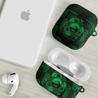 Personalized Caernarfonshire Sir Gaernarfon AirPods Case Green Castle Tower Celtic-inspired - Wonder Print Shop