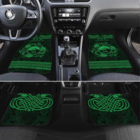 Personalized Caernarfonshire Sir Gaernarfon Car Mats Green Castle Tower Celtic-inspired - Wonder Print Shop