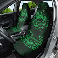Personalized Caernarfonshire Sir Gaernarfon Car Seat Cover Green Castle Tower Celtic-inspired - Wonder Print Shop