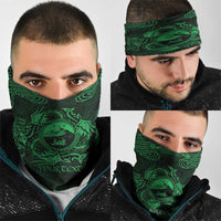 Personalized Caernarfonshire Sir Gaernarfon Neck Gaiter Green Castle Tower Celtic-inspired - Wonder Print Shop