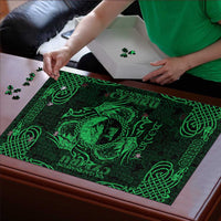 Personalized Caernarfonshire Sir Gaernarfon Puzzle Green Castle Tower Celtic-inspired - Wonder Print Shop