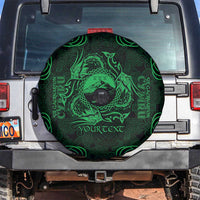 Personalized Caernarfonshire Sir Gaernarfon Spare Tire Cover Green Castle Tower Celtic-inspired - Wonder Print Shop