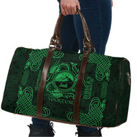Personalized Caernarfonshire Sir Gaernarfon Travel Bag Green Castle Tower Celtic-inspired - Wonder Print Shop