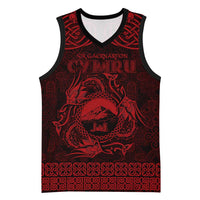 Personalized Caernarfonshire Sir Gaernarfon Basketball Jersey Red Castle Tower Celtic-inspired - Wonder Print Shop