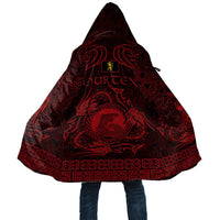 Personalized Cardiganshire Ceredigion Cloak Red Leaping Salmon Celtic-inspired - Wonder Print Shop