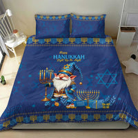 Hanukkah Jewish Star of David Bedding Set Chilling With My Gnomies LT9 - Wonder Print Shop