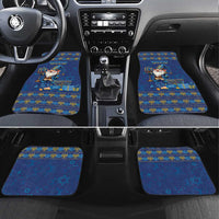 Hanukkah Jewish Star of David Car Mats Chilling With My Gnomies LT9 - Wonder Print Shop
