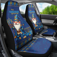 Hanukkah Jewish Star of David Car Seat Cover Chilling With My Gnomies LT9 - Wonder Print Shop