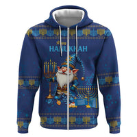 Hanukkah Jewish Star of David Hoodie Chilling With My Gnomies - Wonder Print Shop