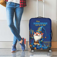 Hanukkah Jewish Star of David Luggage Cover Chilling With My Gnomies - Wonder Print Shop