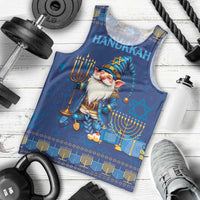 Hanukkah Jewish Star of David Men Tank Top Chilling With My Gnomies - Wonder Print Shop