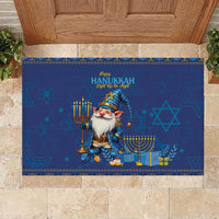 Hanukkah Jewish Star of David Rubber Doormat Chilling With My Gnomies - Wonder Print Shop