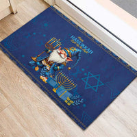 Hanukkah Jewish Star of David Rubber Doormat Chilling With My Gnomies - Wonder Print Shop