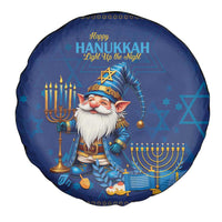 Hanukkah Jewish Star of David Spare Tire Cover Chilling With My Gnomies - Wonder Print Shop