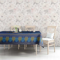 Hanukkah Jewish Star of David Tablecloth Chilling With My Gnomies - Wonder Print Shop