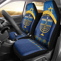 Love and Light Hanukkah Car Seat Cover The Hanukkiah Menorah Pattern LT9 - Wonder Print Shop