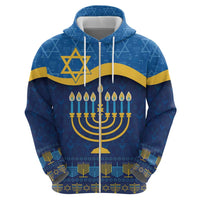 Love and Light Hanukkah Hoodie The Hanukkiah Menorah Pattern - Wonder Print Shop